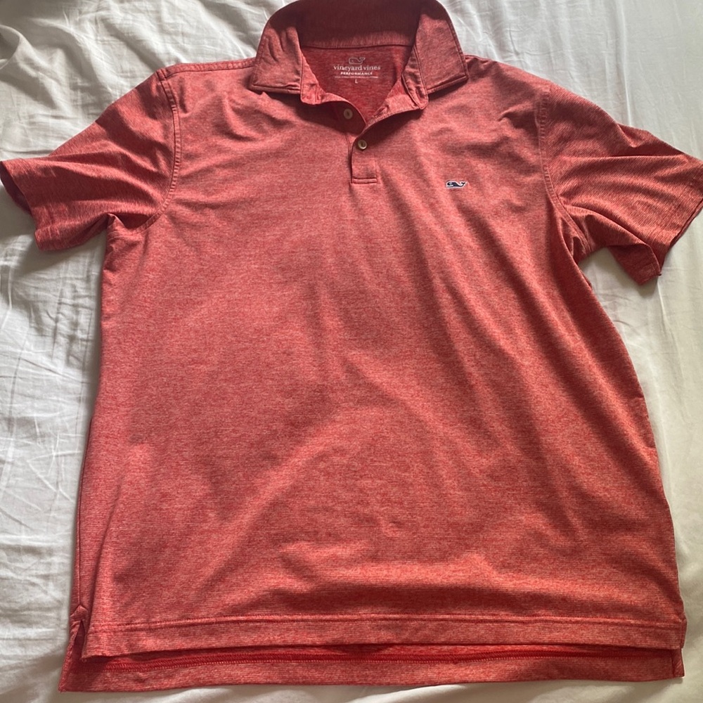 Vineyard vines mens collard performance t shirt